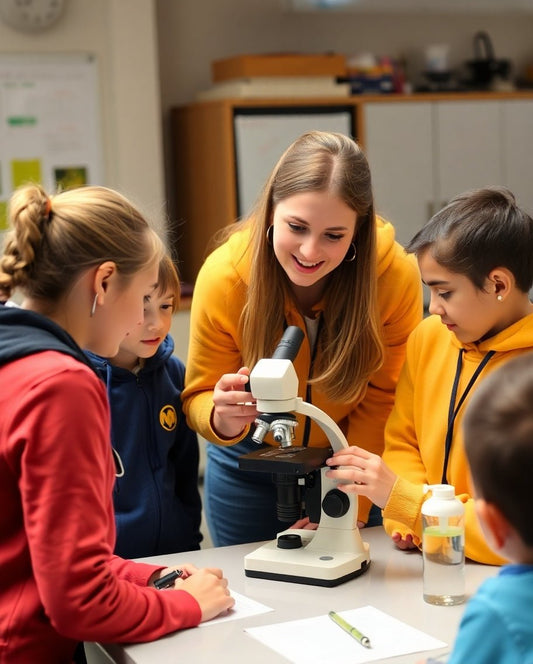 Initiation au Kiddoscope : Un voyage fascinant dans le monde microscopique !! - Kiddoscope